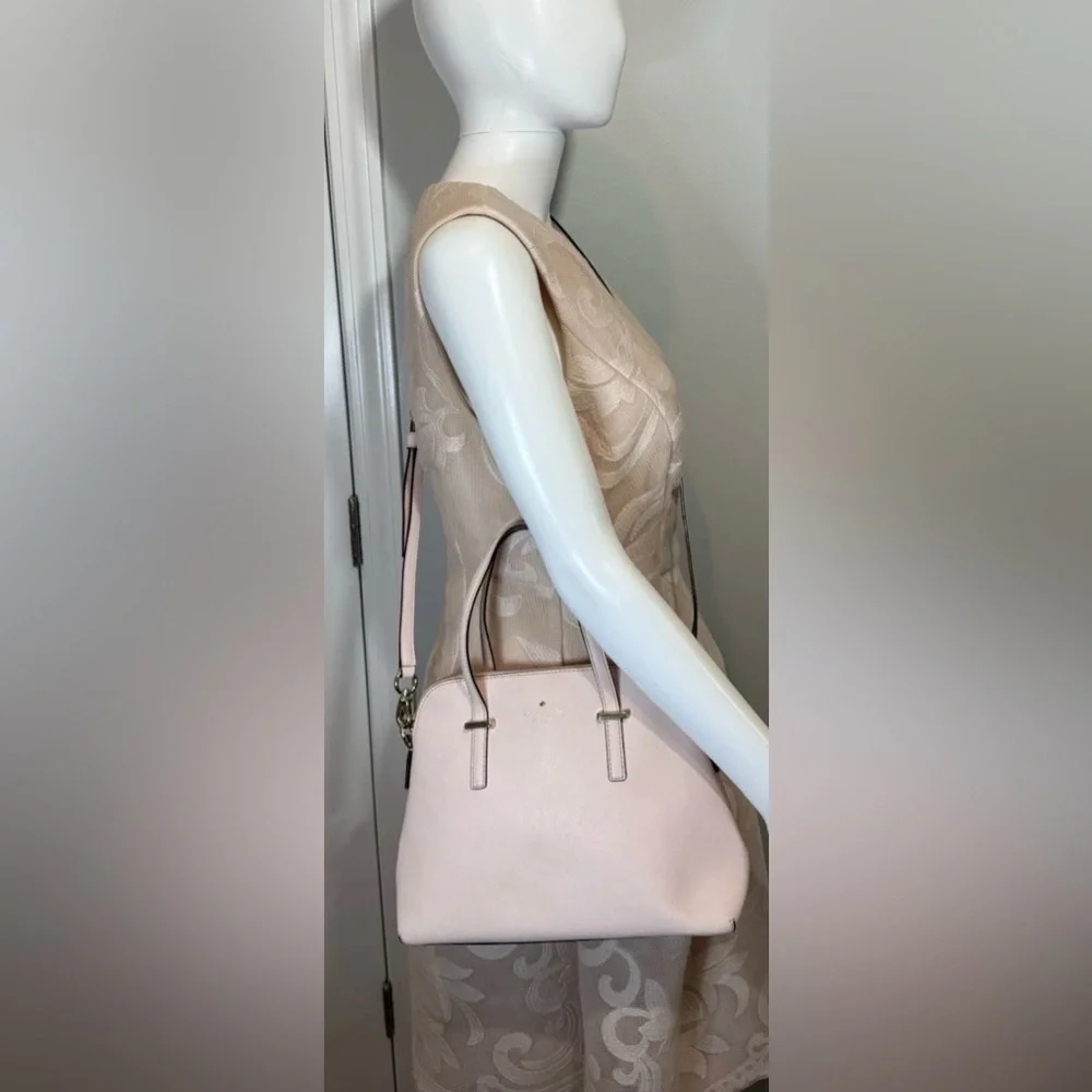 Kate Spade Cedar Street Blush Pink Satchel Crossbody Bag w/ Dust Bag